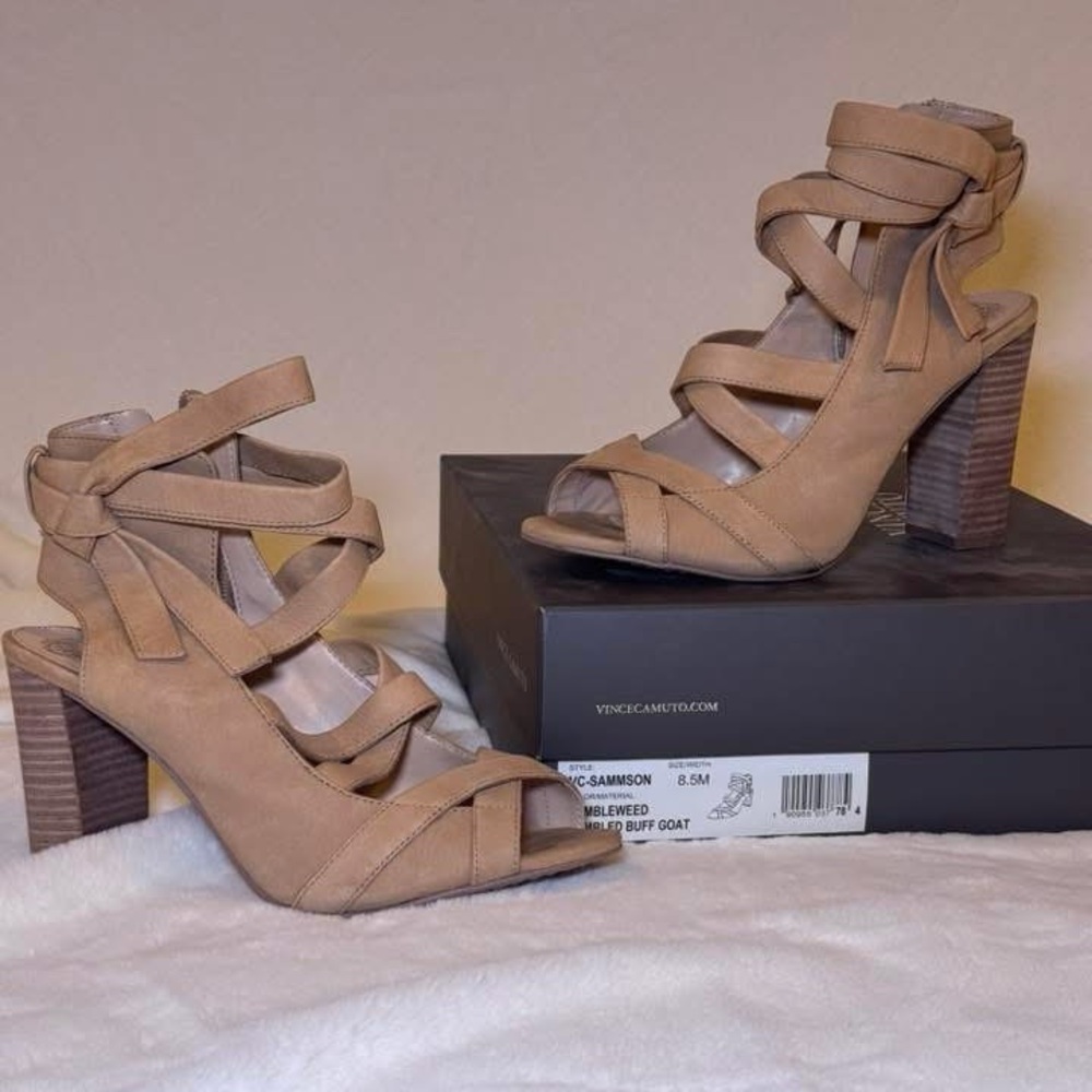 Vince Camuto VC-Sammon Heeled Sandals Size 8.5M